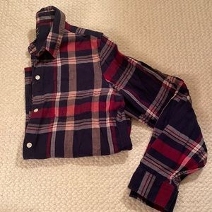 Lucky Brand Plaid Shirt Size M